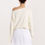 Thumbnail: STUDIO CLIQUE Archie Long Sleeve Off Shoulder Neckline T-shirt cream.