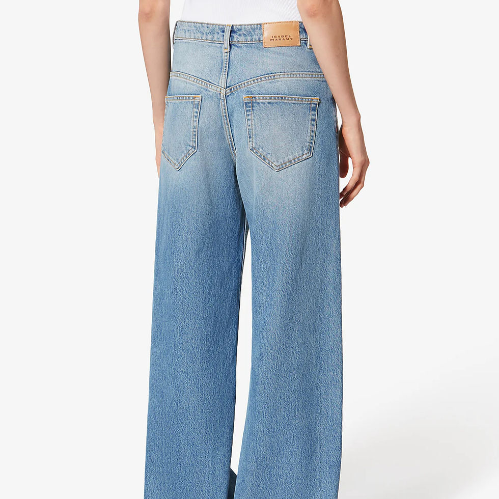 Thumbnail: ISABEL MARANT PA0052FB-D1H02I Lemony Pants light blue.