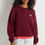 Thumbnail: AMERICAN VINTAGE IZU03AH25 Izubird Sweater bordeaux vintage.