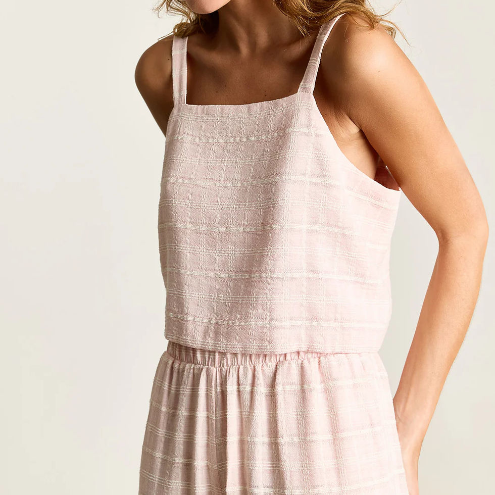 Thumbnail: STUDIO CLIQUE Willa Cropped Top soft pink.