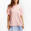 Thumbnail: INDEE VACANCY T-shirt begonia pink.
