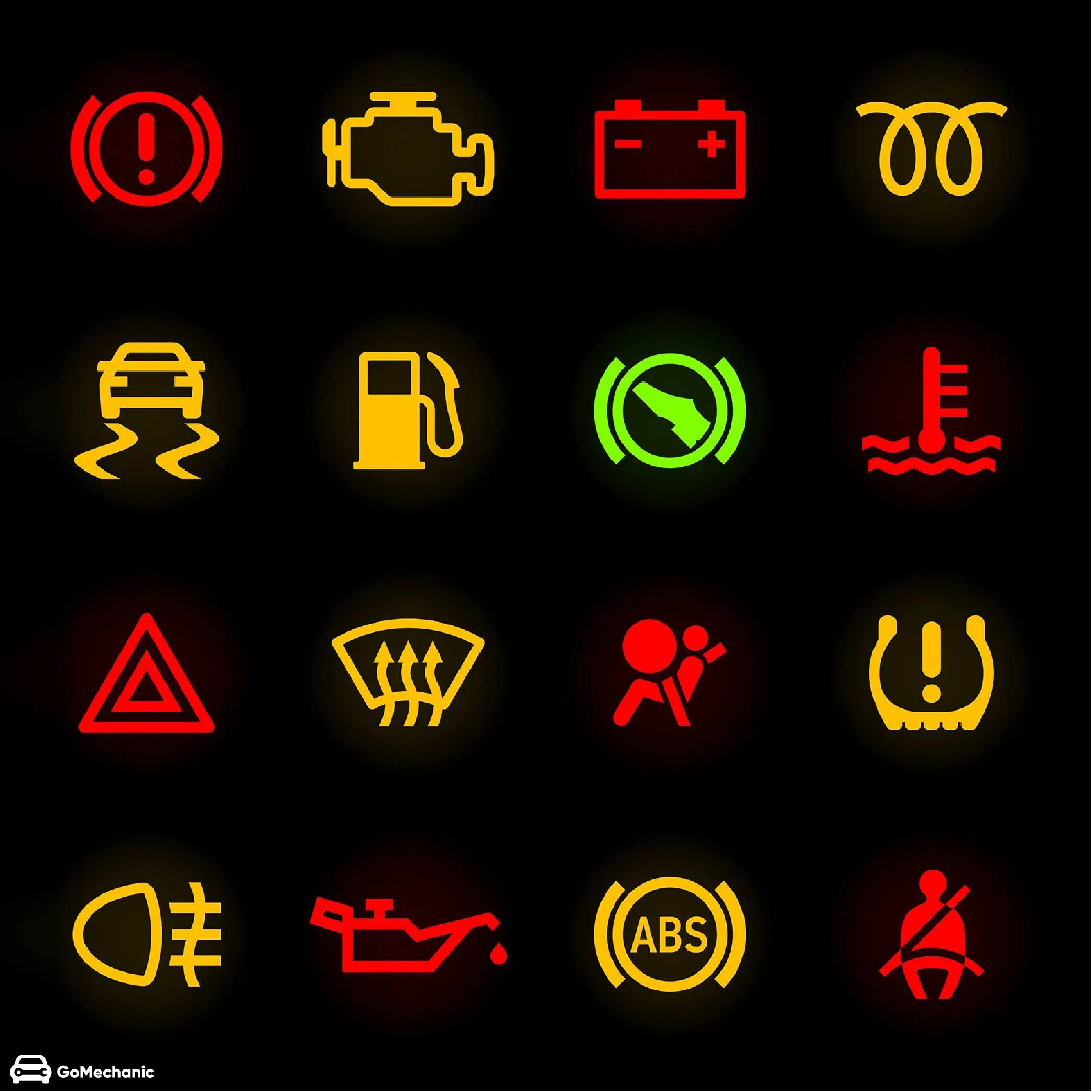Dash lights