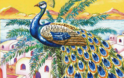 Pavão misterioso, pássaro formoso.Tudo é mistério...