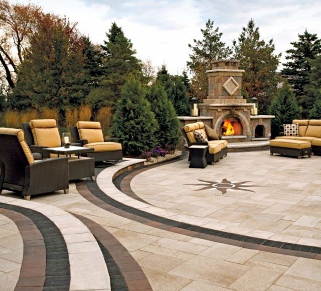 Enjoy the beauty and versatility of a patio adorned with professionally installed brick pavers.