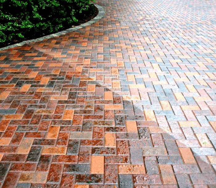 Seal your brick paver today to keep the original color forever. 