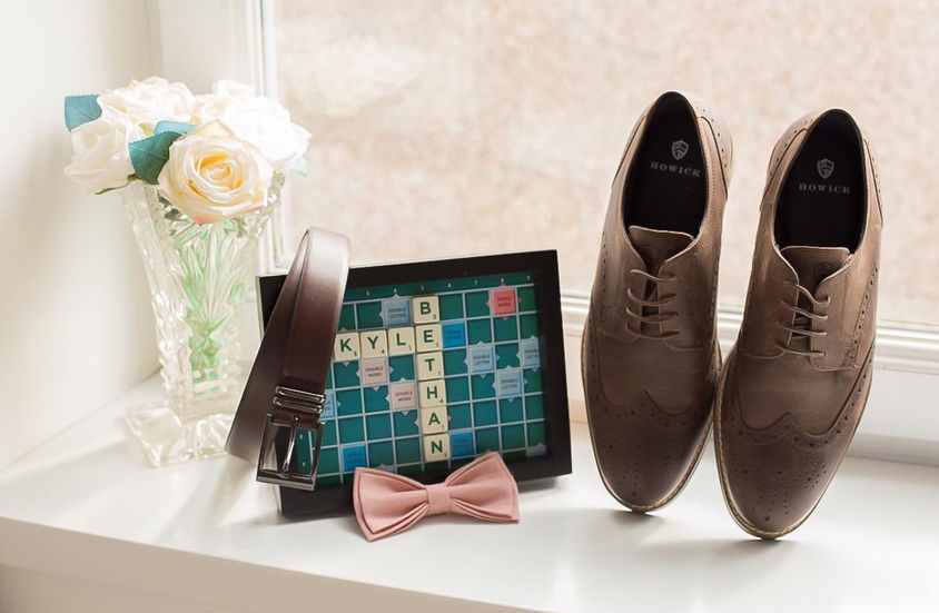 Groom Detail Shot, Wedding Morning