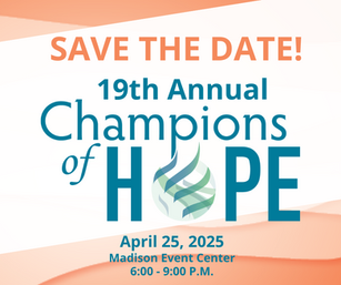 Annual Champions of Hope Gala set for April 25th!