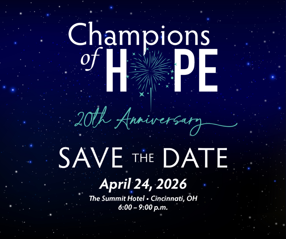 Champions of Hope Gala set for April 24th!