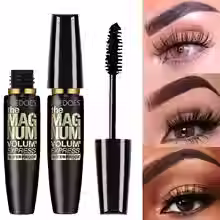 Thumbnail: 4D Black Mascara Thickening, Lengthening, Curling, Waterproof Liquid Fiber Masca