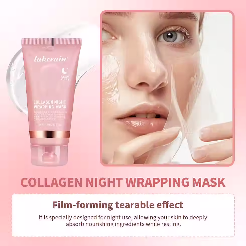 Thumbnail: Korean Deep Collagen Mask Peel Off Mask Face Anti Wrinkle Lifting Skin Care Mas