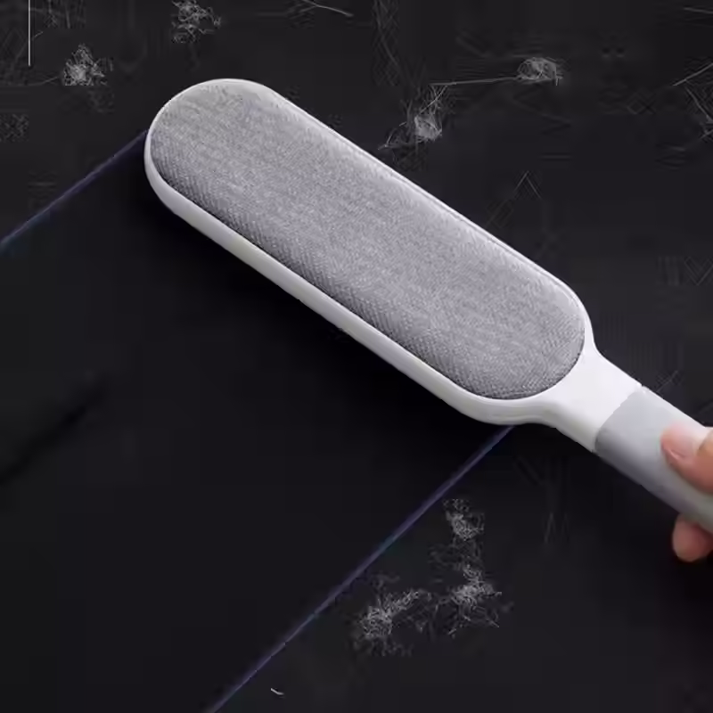 Thumbnail: Double-Sided Pet Hair Remover, Manual Electrostatic Sticky Lint Brush, for Cat, 