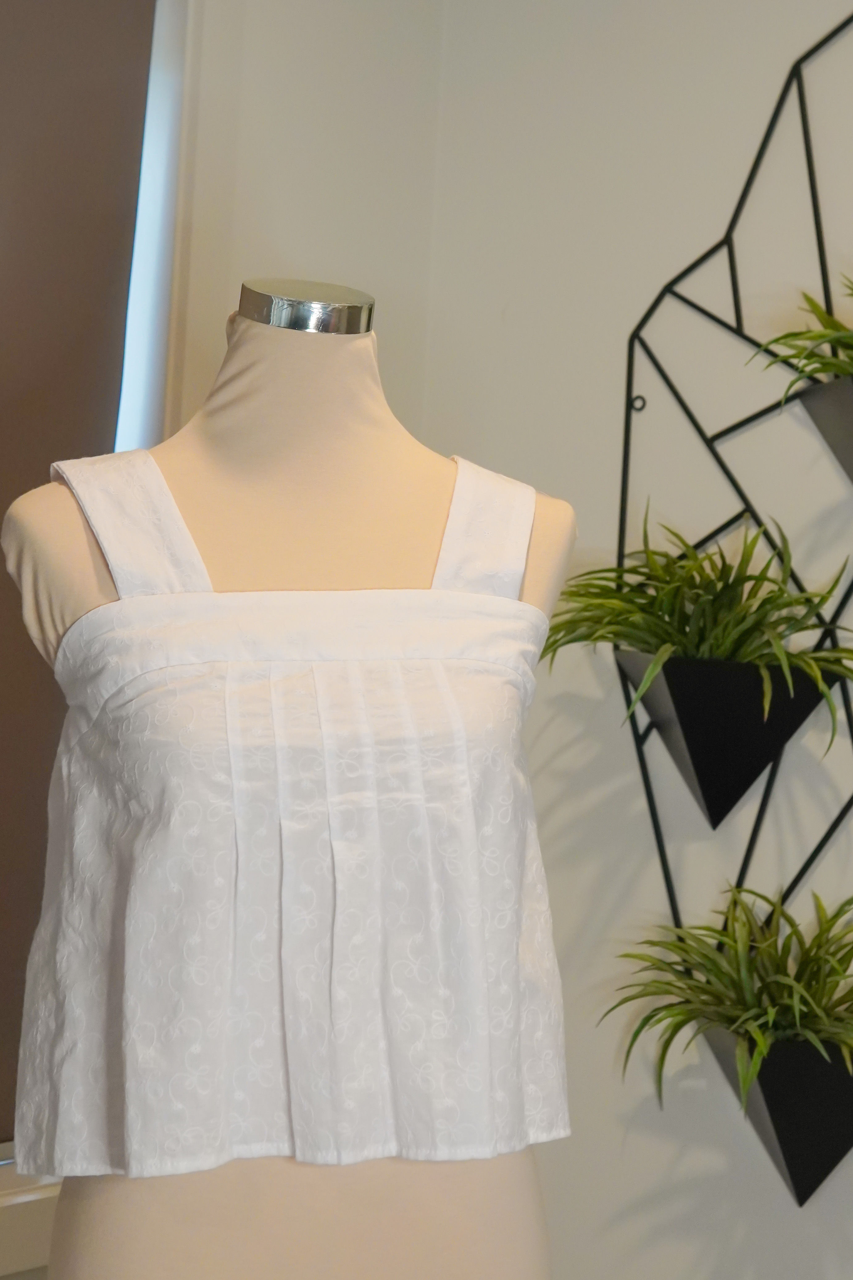 Toia top - Cotton white