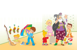 Illustrazione per libro per bambini – Sergio Trama