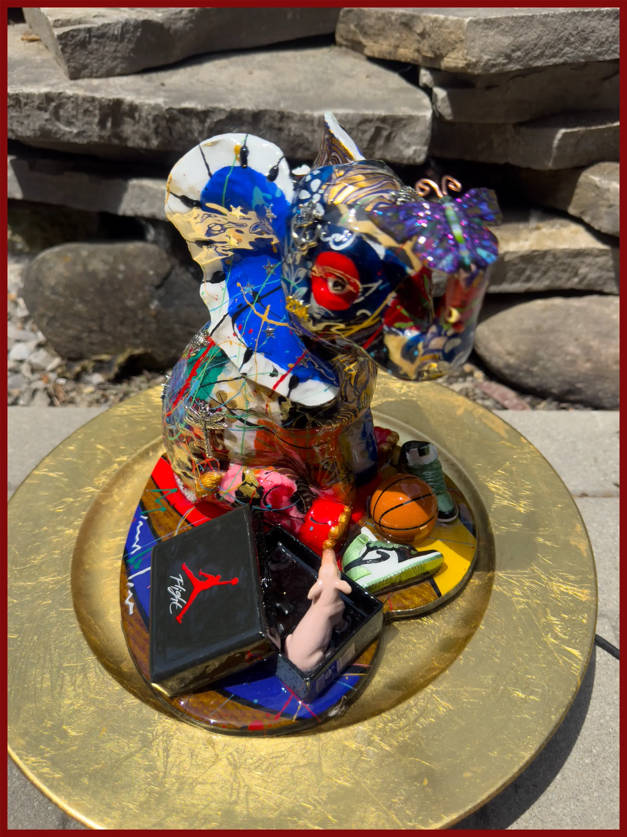 "Yoj Stop Hoggin All the Attention" (Sculpture)