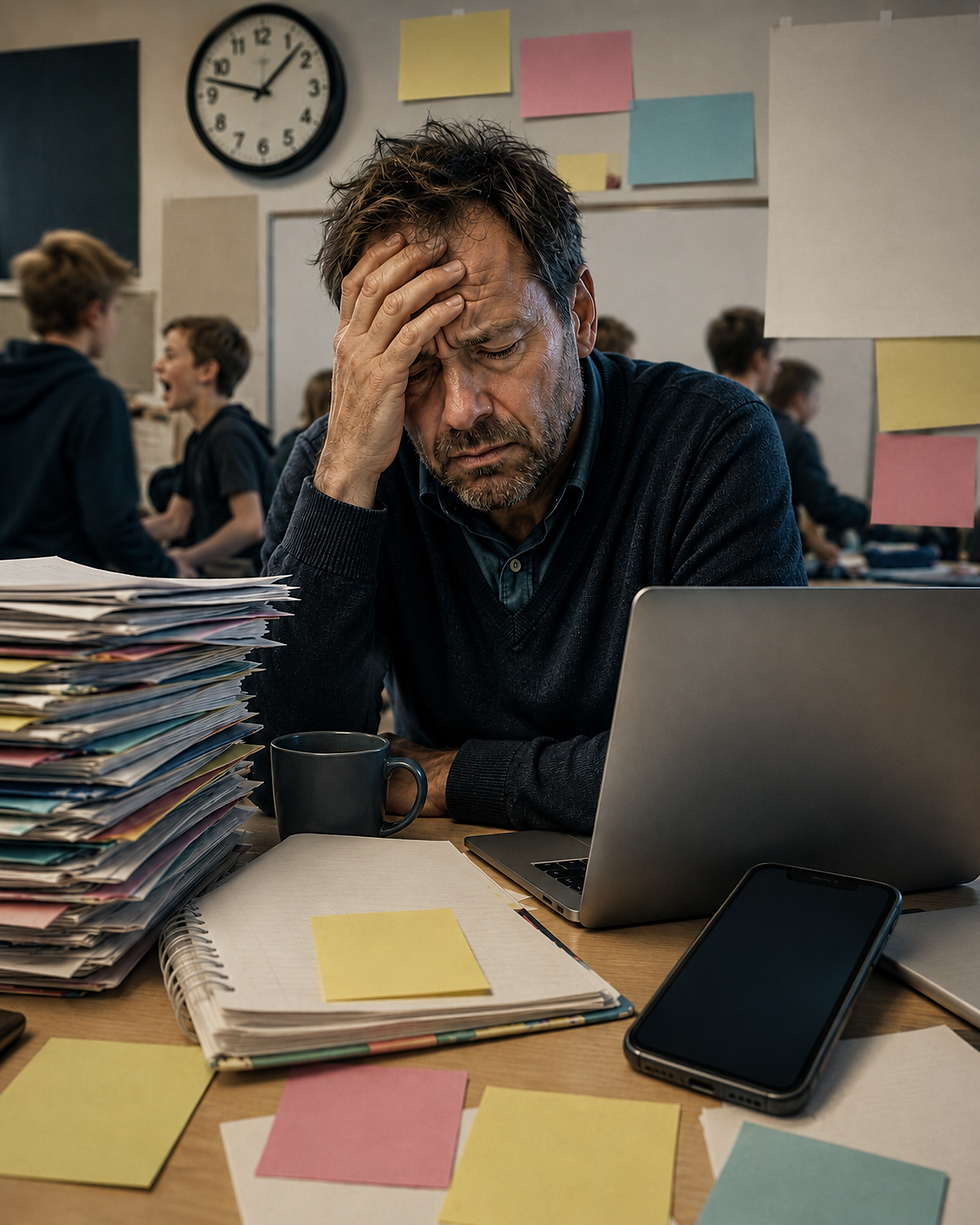 rækkeviddeangst i lærerjobbet