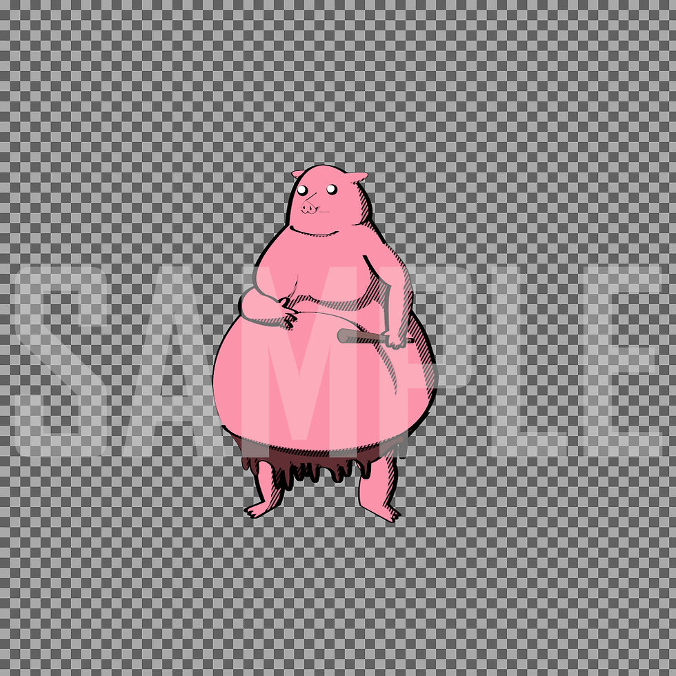 ゲーム素材　ゴブリン　太った