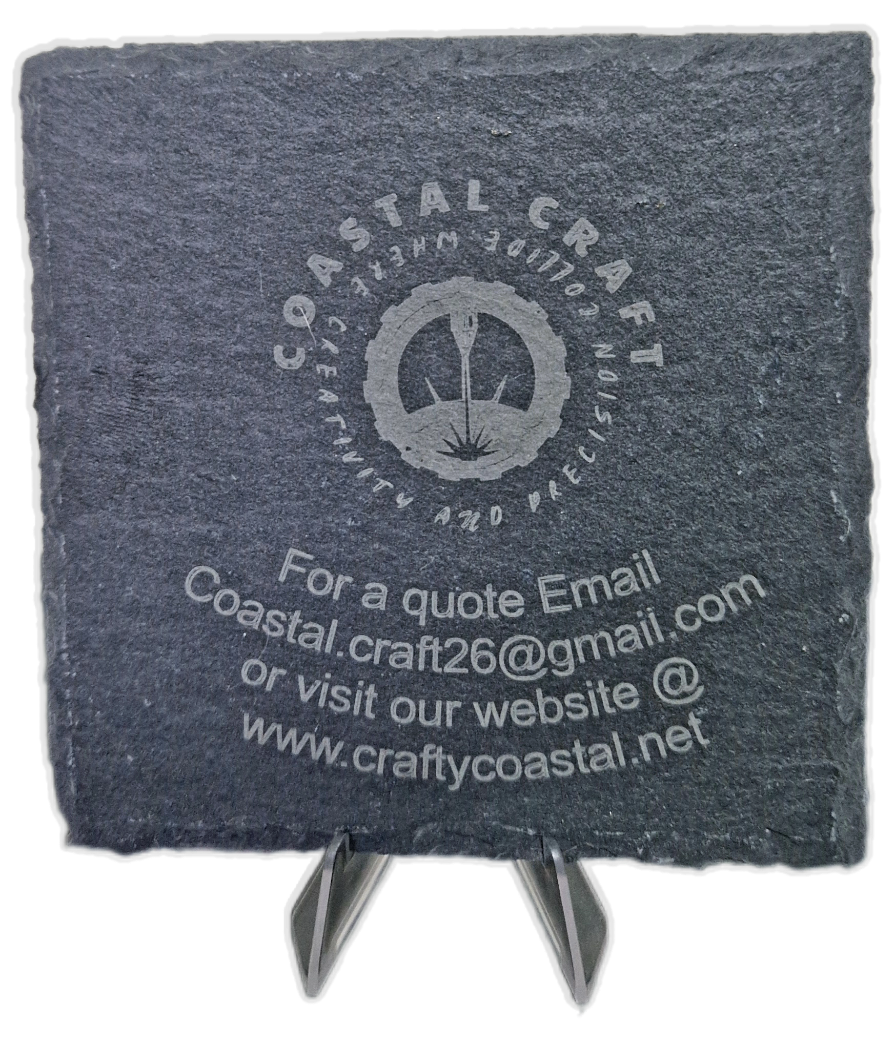 Company Logo Drink Coasters