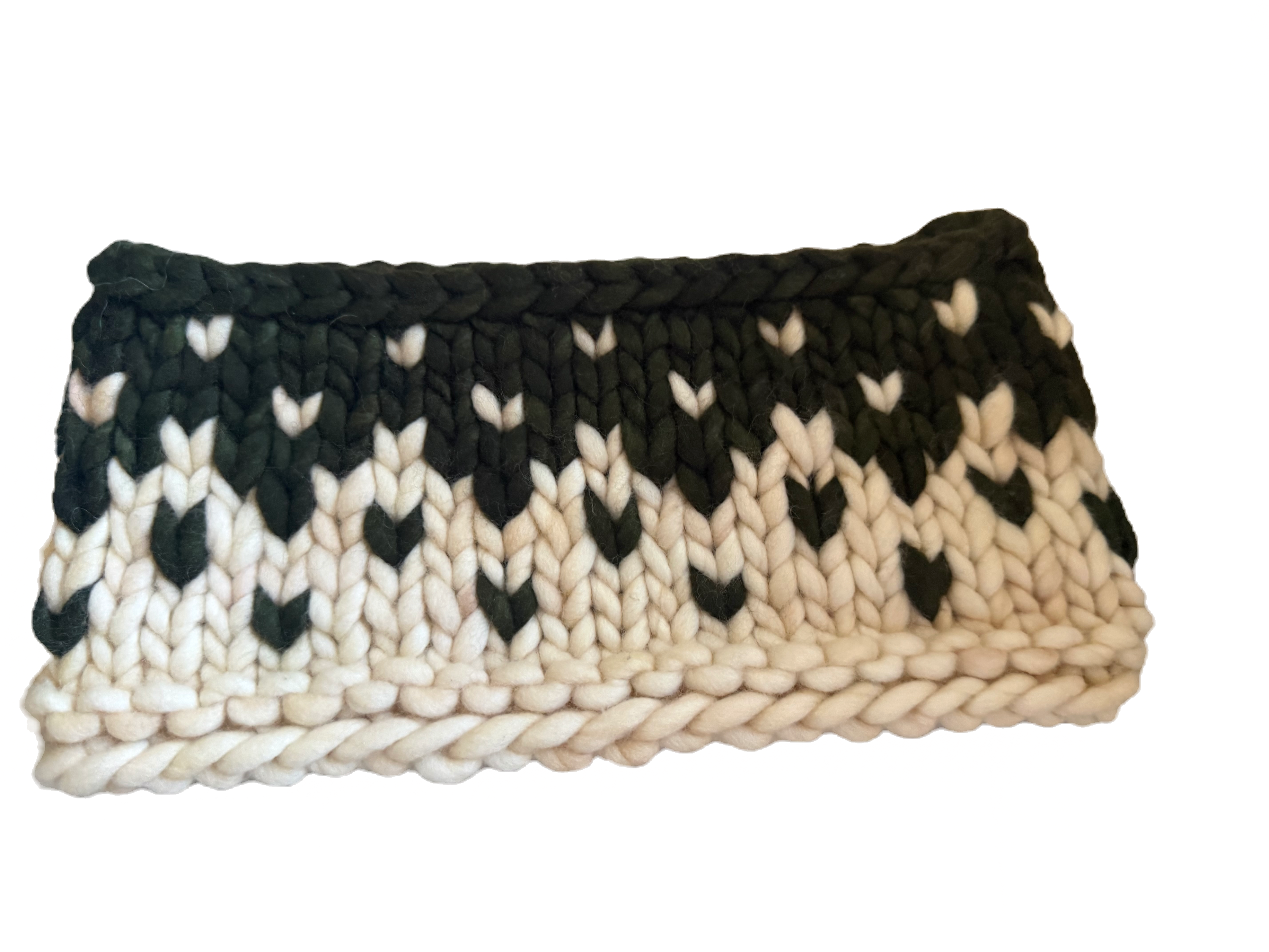 Primaveral Headband - Olive Green and Natural