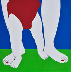 依偎 2018-3 / Tout contre 2018-3
/ 2018 / 油彩畫布 peinture à l'huile /