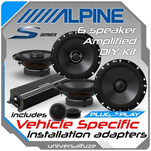 Ultimate Alpine Speaker upgrade pack Universalfuze