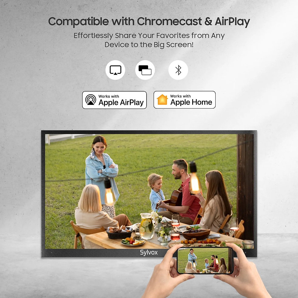Thumbnail: 65" Outdoor TV+ TV Mount+Cover, 4K 1000Nits Google TV with Dobly Atmos, IP55 Wat