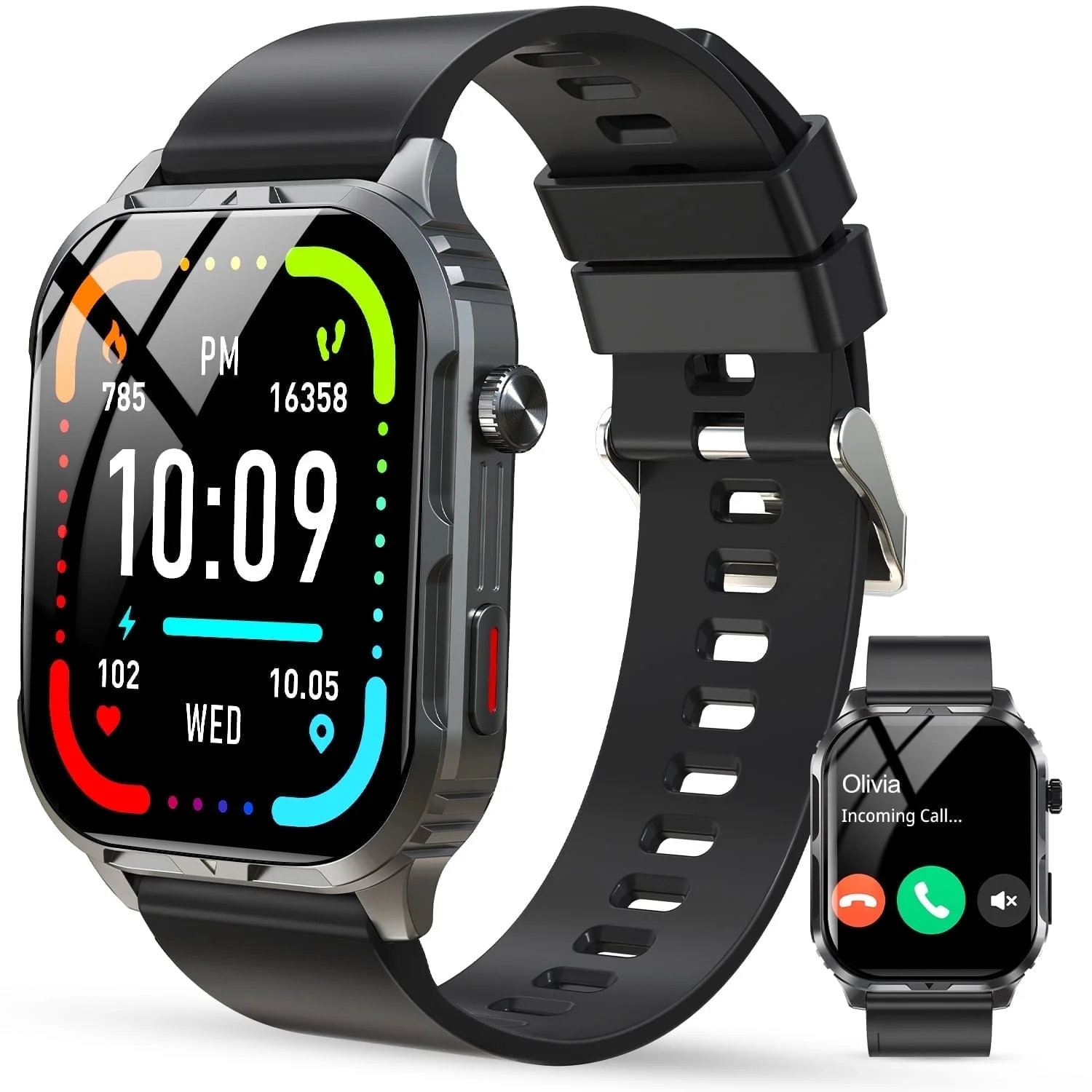 Smart Watch , H5 IP68 Waterproof Smartwatch for Women Men , Smart Watch with Blu