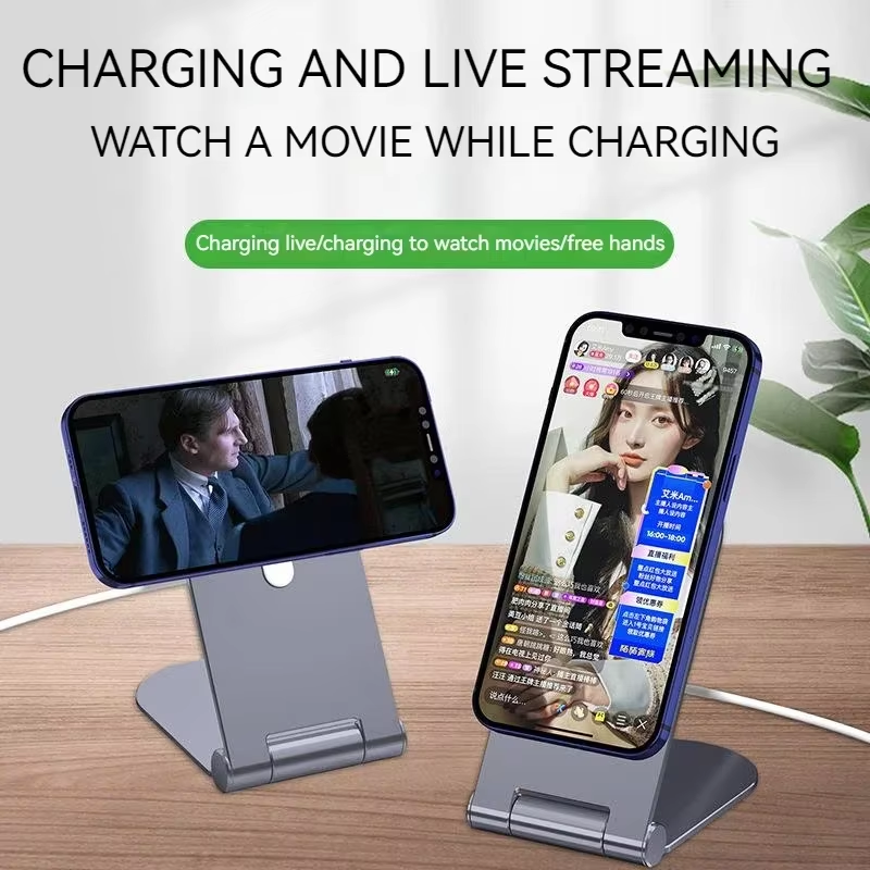 Thumbnail: Wireless Charger Desktop Power Base Holder for Magsafe Stand Foldable Magnetic W