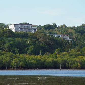 The ocean view to Tablas Seaview Homestay 