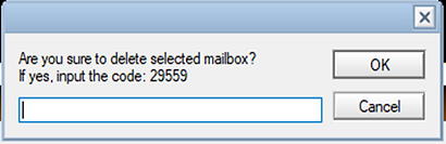 Find orphan mailbox