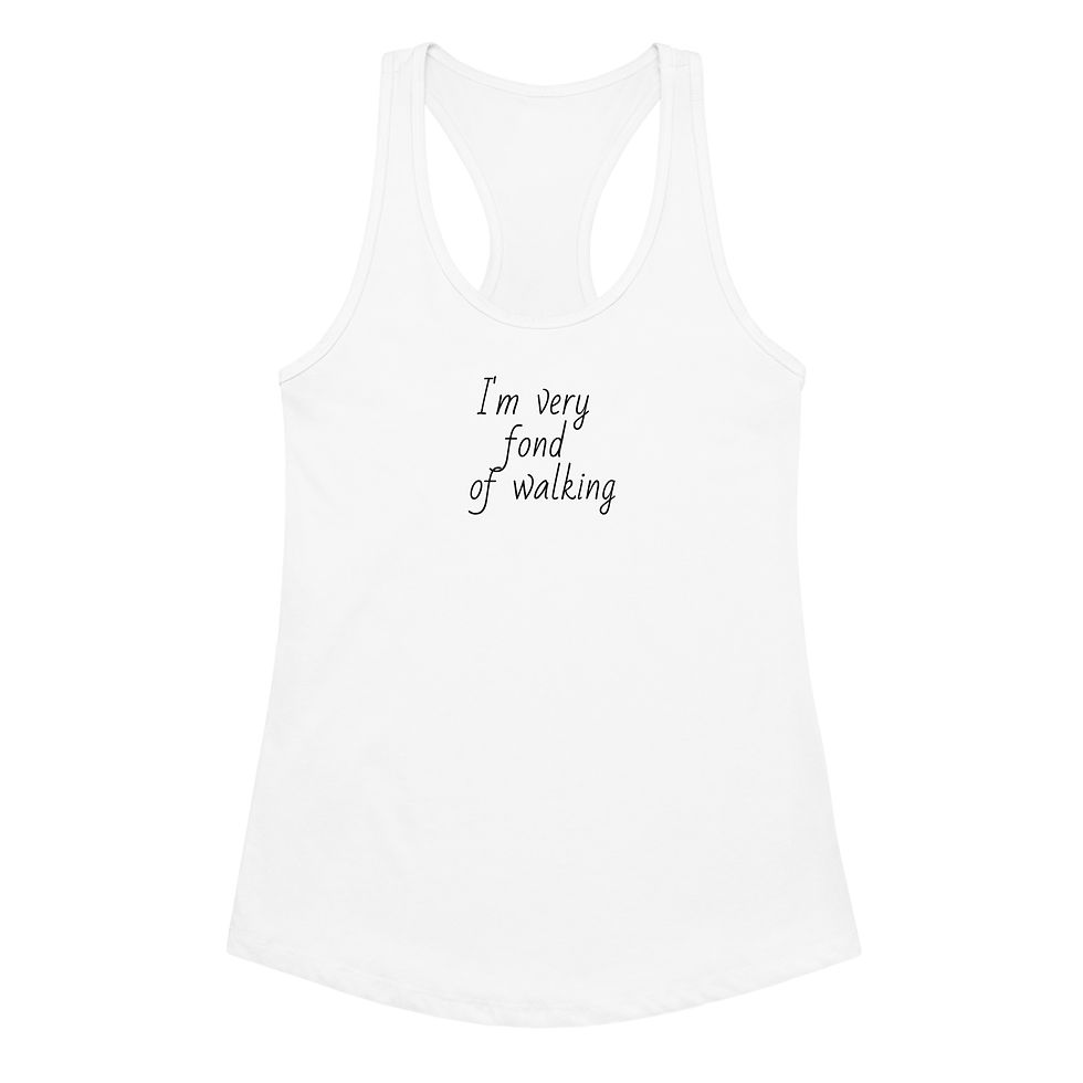 Women’s fitted racerback tank top