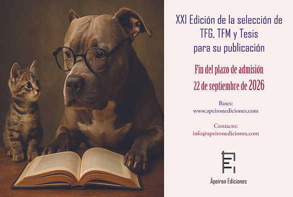 Cartel 21 Ed Selección Trabajos Académicos - Faber and Sapiens -- Ápeiron Ediciones.jpg
