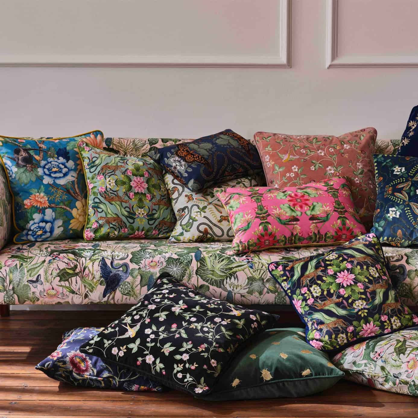 טונקווין - כרית קטיפה 43/43