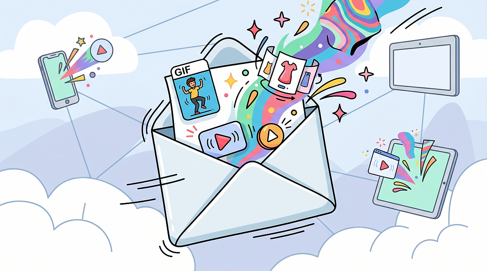 Animace v e-mailingu: Rozhýbejte své emaily k lepším výsledkům 💃🏽