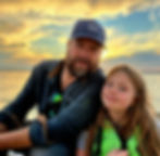 Greg with his daughter, Susanna