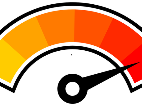 High-temperature gauge illustration showing stress or overload, symbolizing extreme heat impact on car batteries and electrical systems.