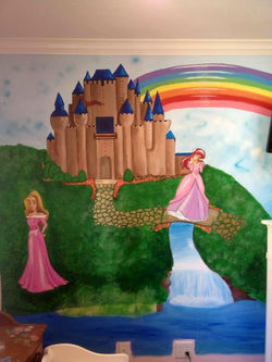 Disney Princess Mural