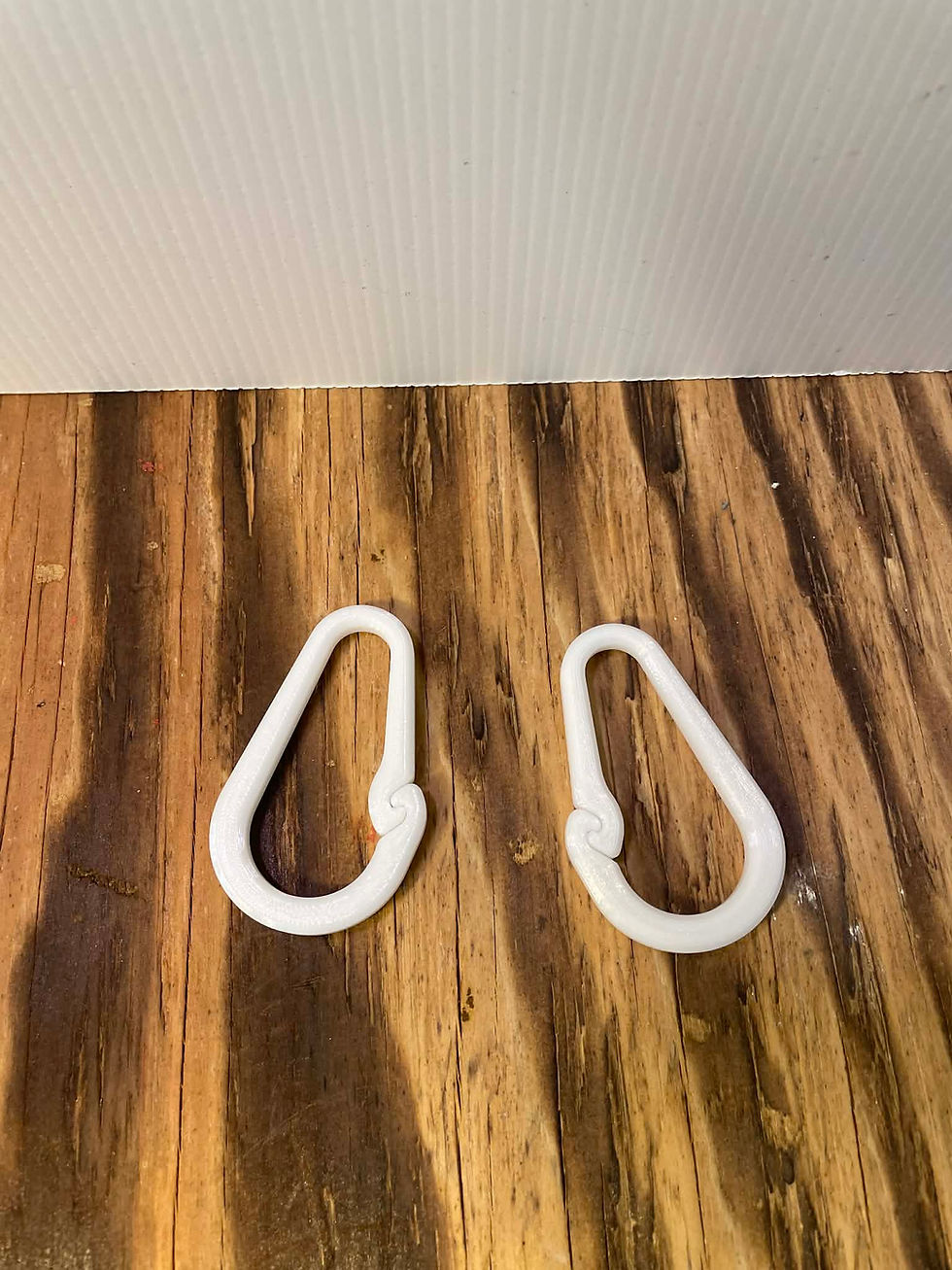 Thumbnail: Colored Carabiner Clips (2 - Pack) (6 - Pack) (10 - Pack)