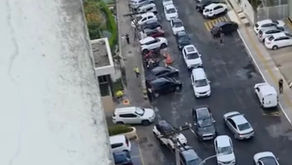 Moradores reclamam do engarrafamento diário na Rua das Patativas, Gaivotas e Albatroz