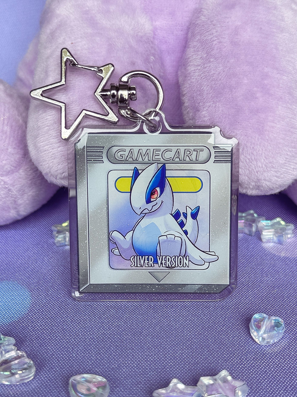 Thumbnail: GameCart CLASSIC Pokemon Keychains