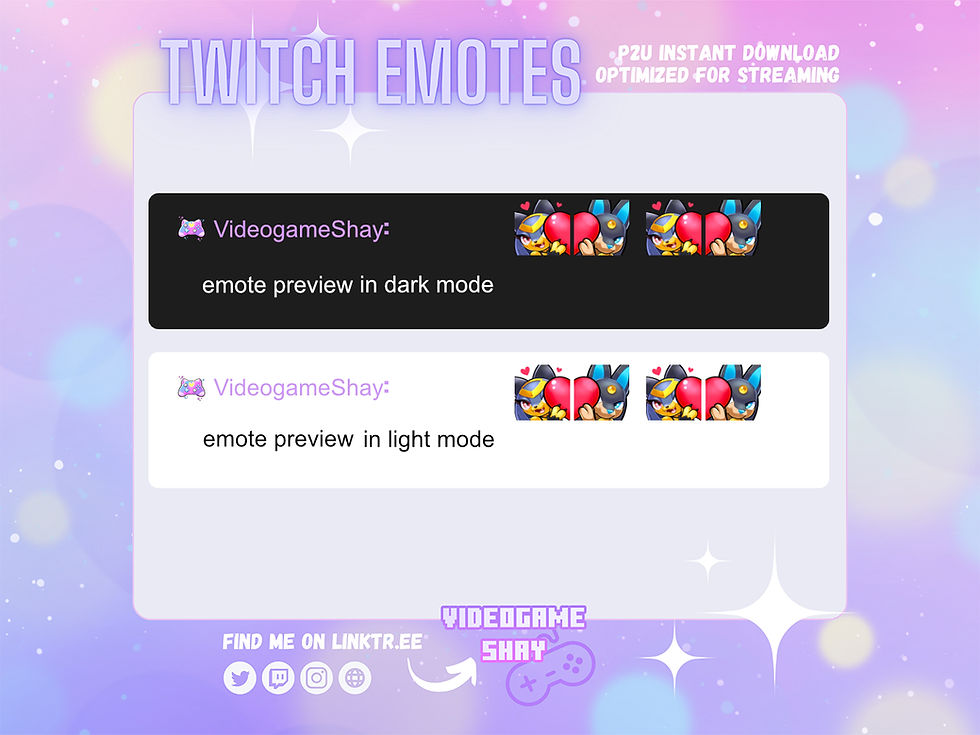 Sekhmet and Anubis Palworld Twitch Emotes For Sale