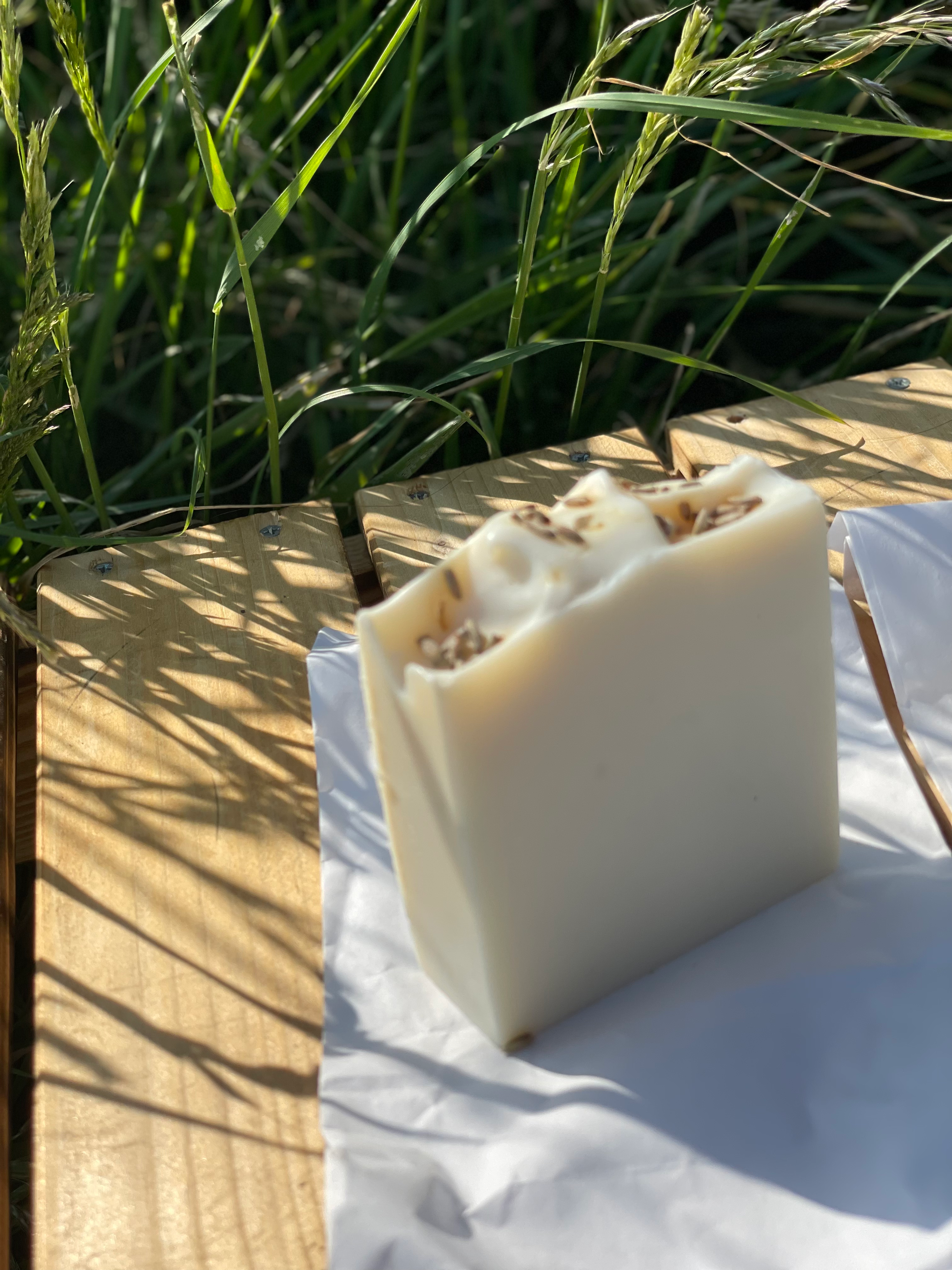 Pure Olive Oil Shower bar - Lavender Essential oil