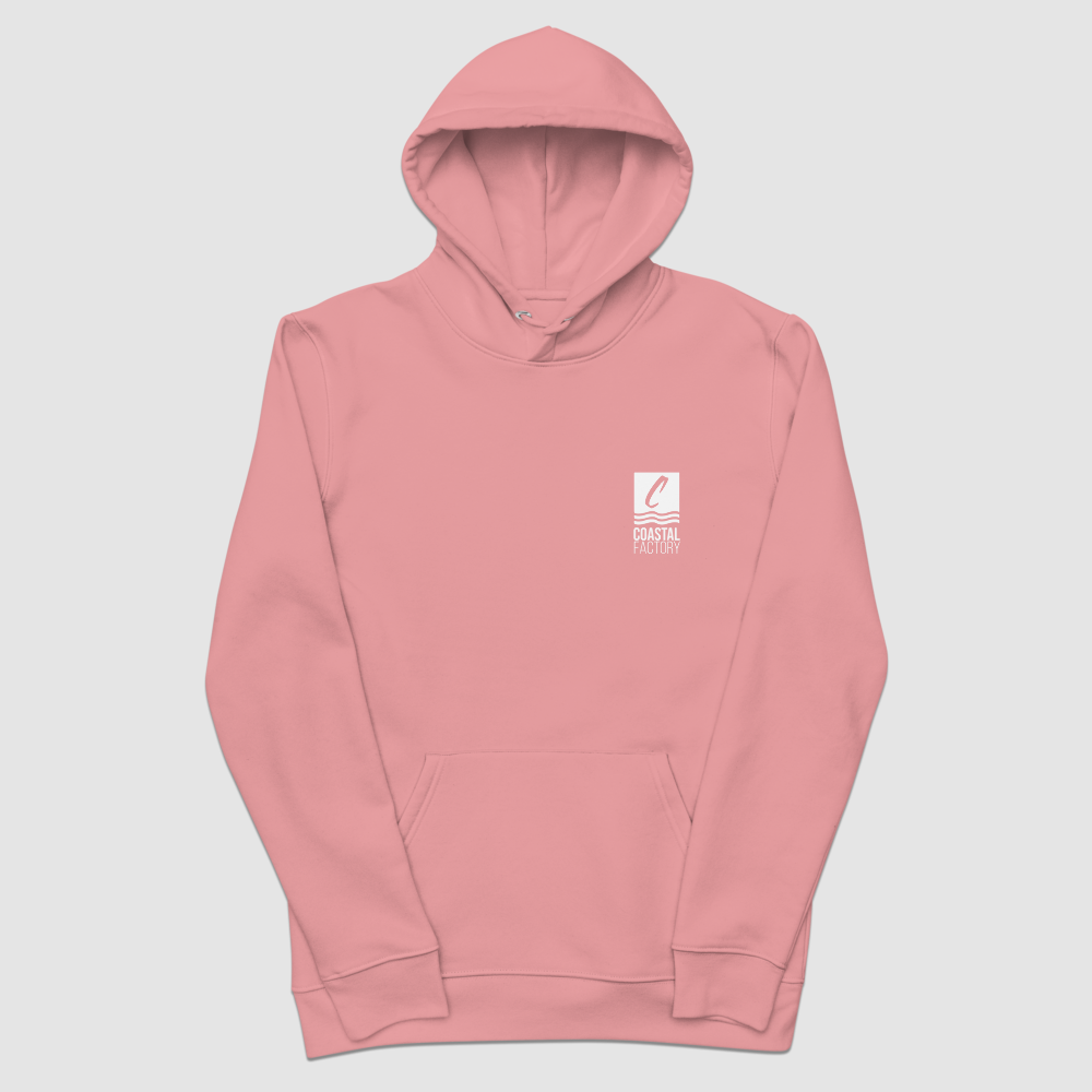 Pink Box Logo Hoodie