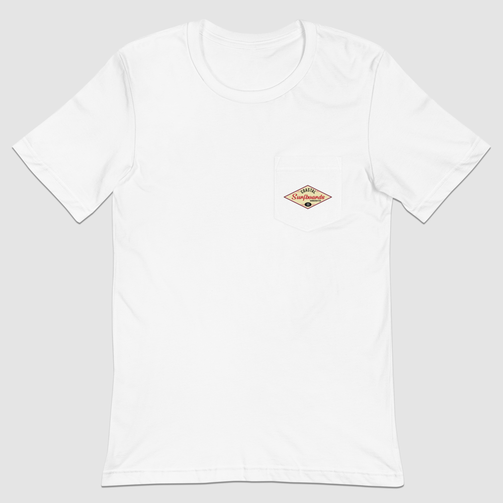 Coastal Surfboards Pocket T-Shirt