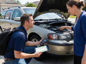 Contrôle électronique d'une voiture d'occasion avant achat