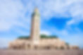 The Hassan II Mosque is a mosque in Casablanca, Morocco. It is the largest mosque in Moroc
