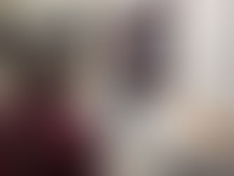 Artist Summer Lowe examines Joan Zell's winning work ofa rt.