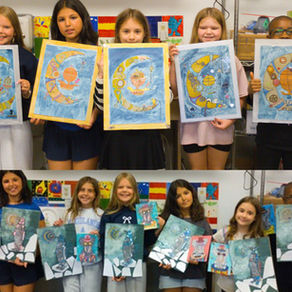 Weeks 4 & 5 Summer Camp Art Show
