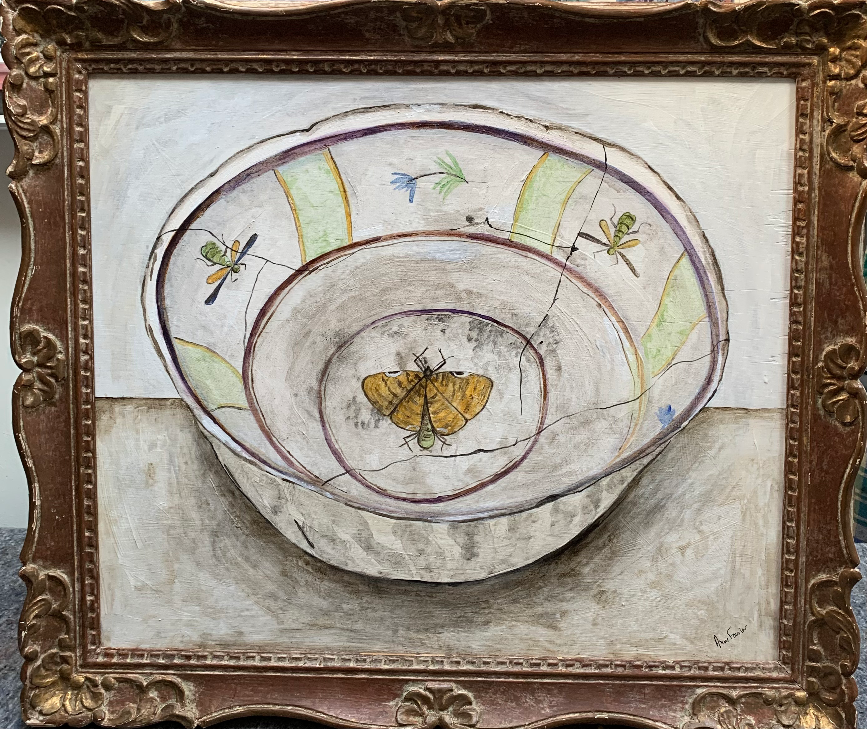 A Breton Faience bowl