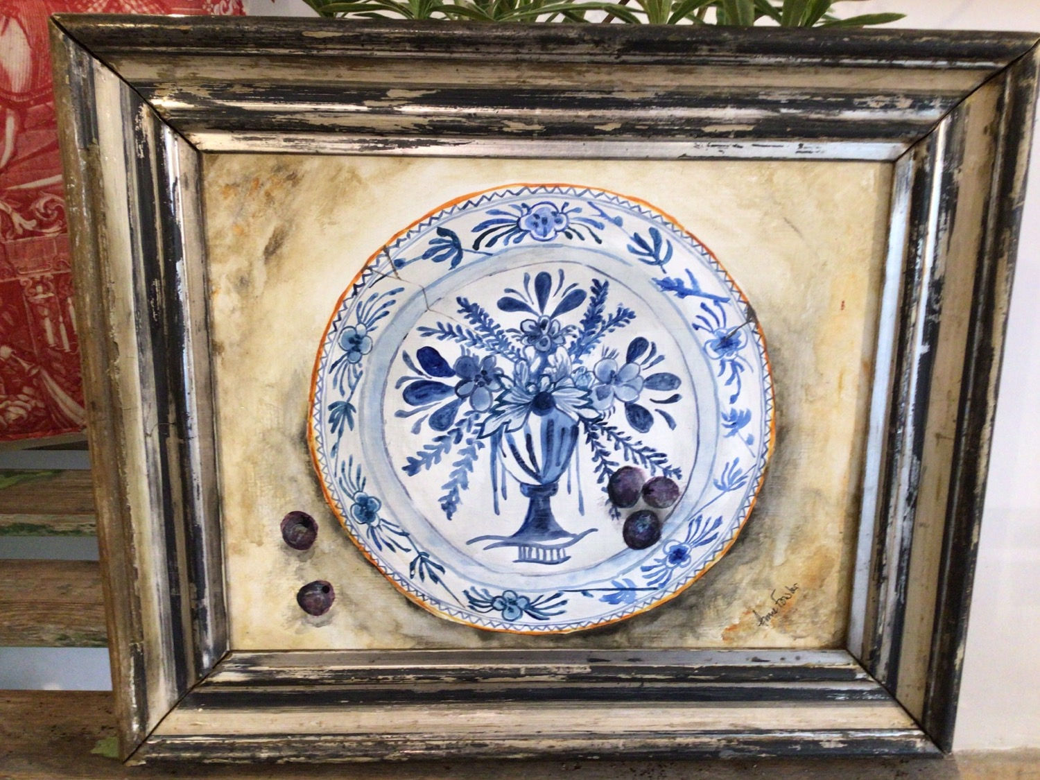 Blueberries and Delft