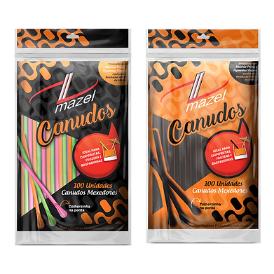 canudos mexedores mazel